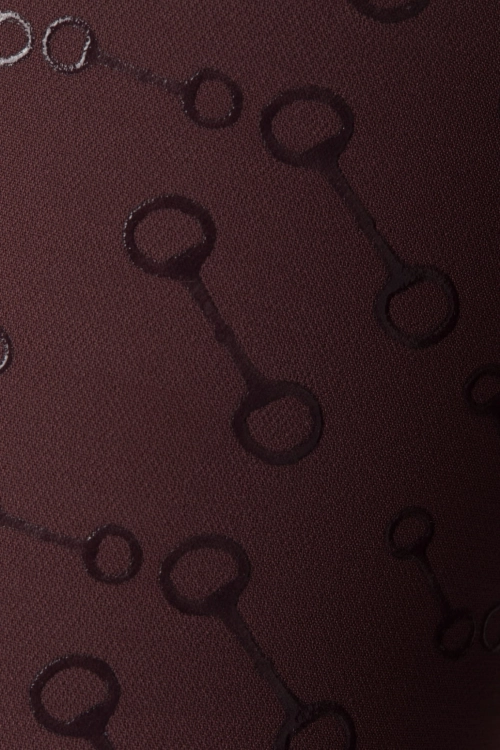 Bryczesy z lejem w kształcie wędzideł Horze Andrea w kolorze burgundy red mahogany