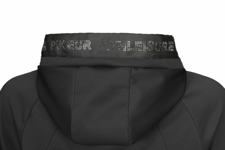 Kurtka jeździecka damska softshell Pikeur Oline zbliżenie na kaptur