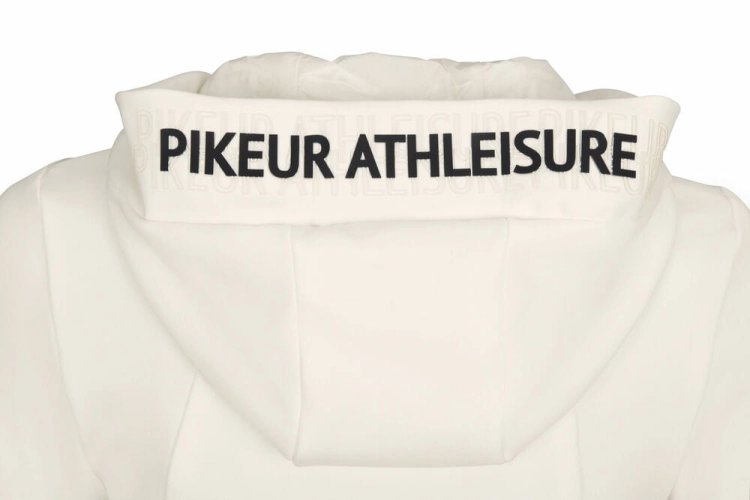 Kurtka jeździecka damska softshell Pikeur Odelia zbliżenie na kaptur z tyłu