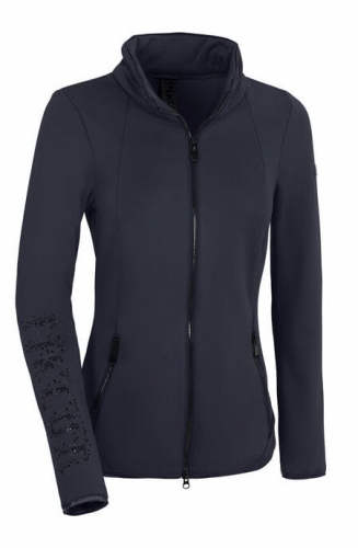 Bluza jeździecka damska Pikeur Pura w kolorze Night Sky widoczna od przodu
