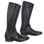 YORK czapsy skórzane EMIN czarne 