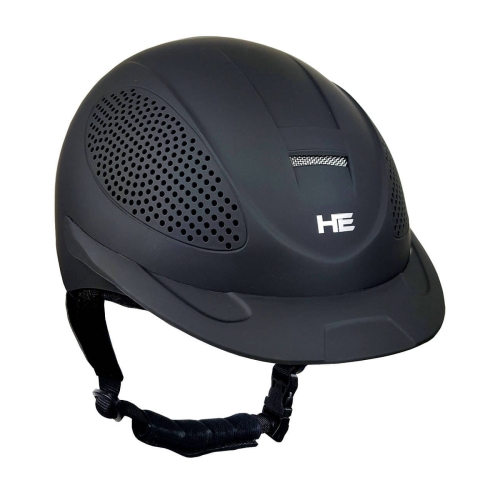 Kask jeździecki Horsenjoy Flash w kolorze czarnym