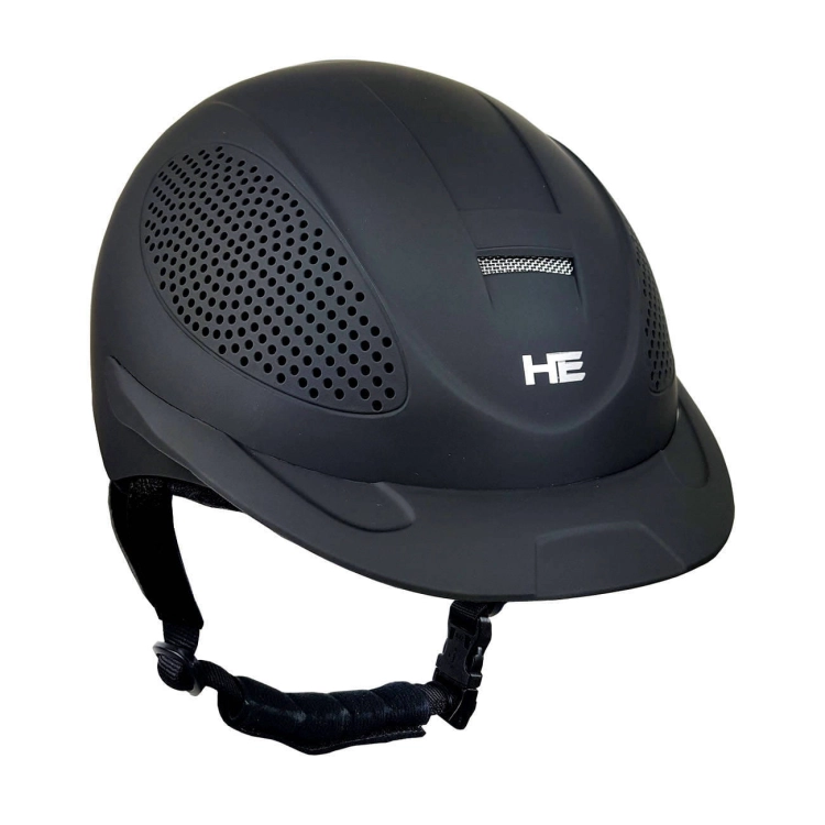 Kask jeździecki Horsenjoy Flash w kolorze czarnym