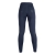 Legginsy jeździeckie HKM Flow Reflective w kolorze czarnym widoczne z przodu