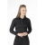 Polo jeździeckie HKM Glamour w kolorze czarnym z elementami rosegold