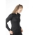 Bluzka jeździecka HKM Glamour w kolorze czarnym z elementami rosegold