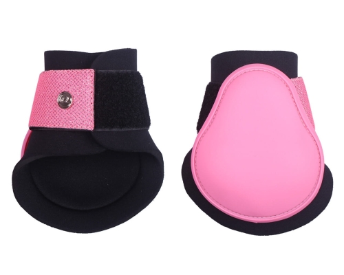 Ochraniacze na tylne nogi QHP Rio w kolorze powder pink