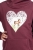Bluza jeździecka dla dziewczynki HKM Junior Dream Team w kolorze bordowym