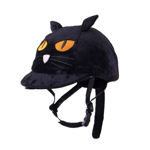 Czapka na kask QHP Halloween Kot