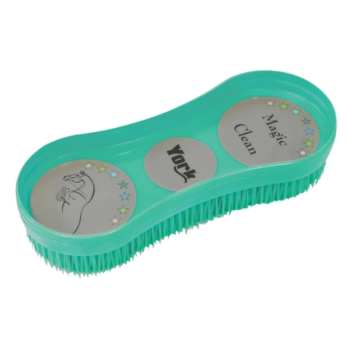 Szczotka ze ściągaczką do wody i potu York Magic Clean w kolorze miętowym