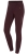 Breginsy zimowe Schockemohle Termo Tights w kolorze wine widoczne z przodu
