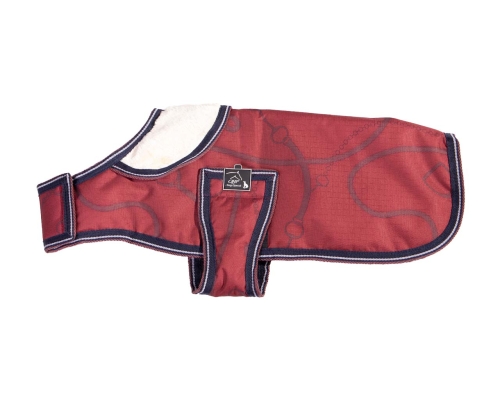 Derka dla psa QHP Saddlery w kolorze czerwonym