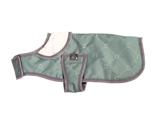 Derka dla psa QHP Stirrup w kolorze zielonym