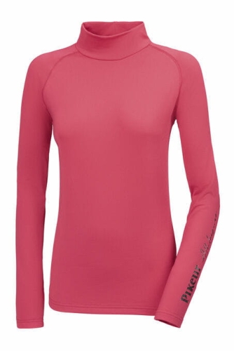 bluzka jeździecka z golfem Pikeur Abby w kolorze Night Sky, widoczna od przodu