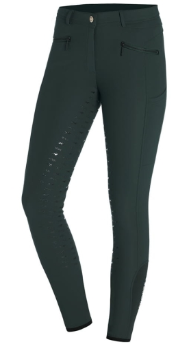 Bryczesy zimowe Schockemöhle Julina w kolorze zielonym