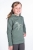 Bluza dla dziecka z koniem HKM Junior Judy zaprezentowana przez modelkę