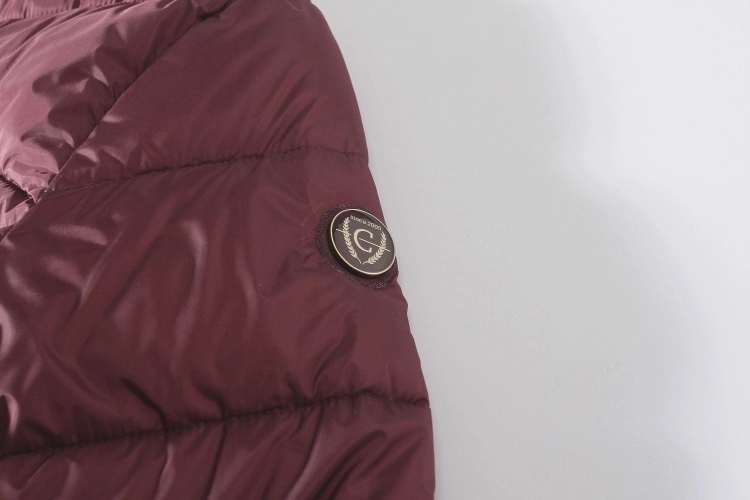 Kurtka jeździecka z logo Covalliero Rosegold w kolorze bordowym