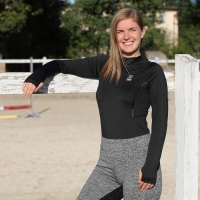 YORK bluzka treningowa AGNES czarna