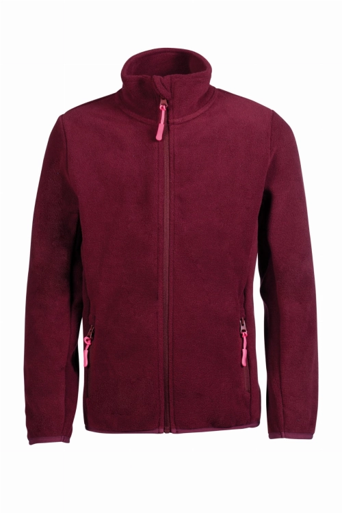 Bluza polarowa dziecięca HKM Anni w kolorze bordowym