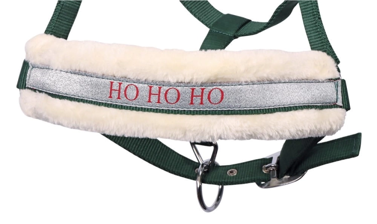 Kantar ze świątecznym nachrapnikiem Harry's Horse Christmas