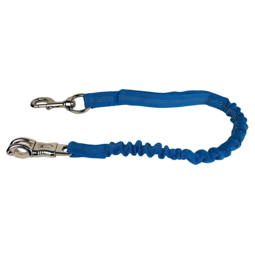 Uwiąz dla konia elastyczny York Strech w kolorze niebieskim