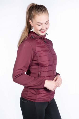HKM Kurtka STYLE bordowa