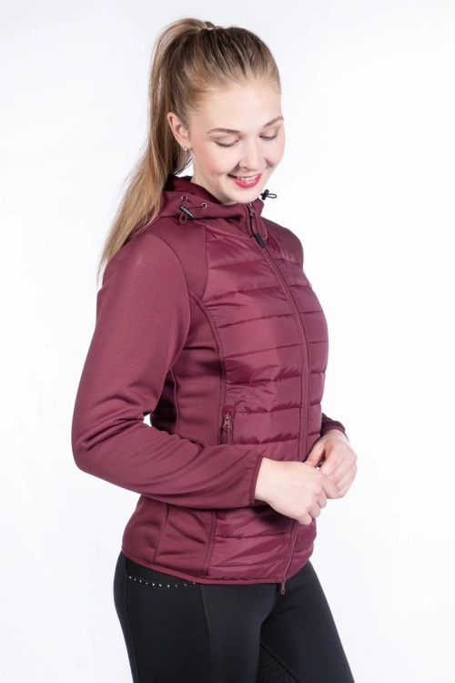 HKM Kurtka STYLE bordowa