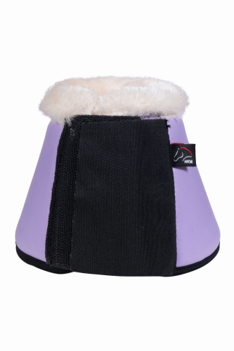 HKM Kalosze z futrem COMFORT Premium Lawendowe