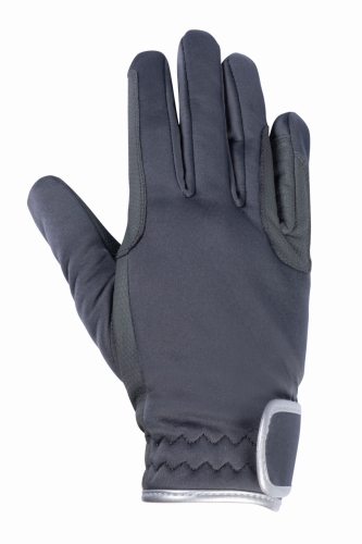 HKM Rękawiczki softshell BASIL Szare