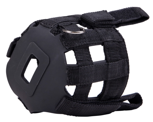 Kaganiec dla konia mocowany do kantara QHP widoczny z przodu