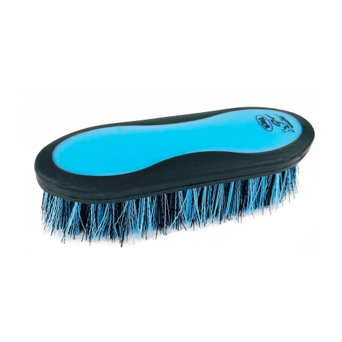 Szczotka dla konia 20cm York Modern w kolorze czarno-niebieskim