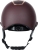 Kask jeździecki Harry's Horse Mont Sparkle w kolorze bordowym/rosegold widoczny z tyłu