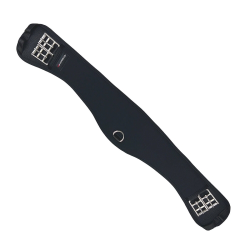 Popręg anatomiczny ujeżdżeniowy neoprenowy Horsenjoy Equi-Comfort Memo w kolorze czarnym