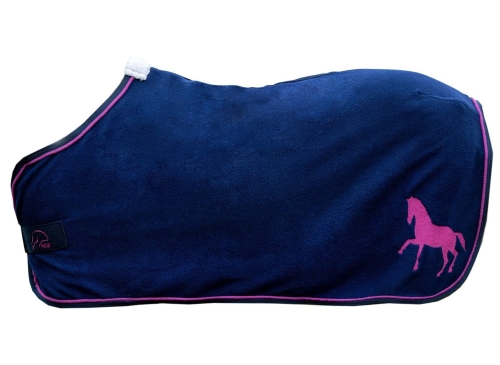 Derka polarowa HKM Mini w kolorze navy
