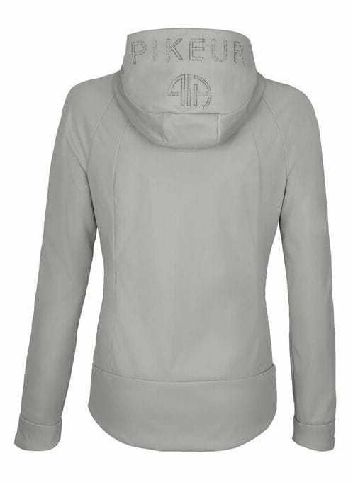 Pikeur kurtka damska softshell Tizia Velvet Grey widok z tyłu
