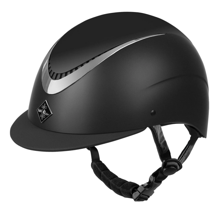 Kask jeździecki Fair Play Apoleus w kolorze czarnym