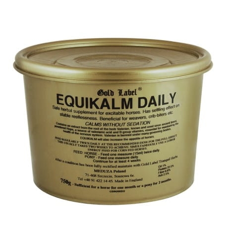 Zioła dla koni na uspokojenie Gold Label Equikalm Daily 750g