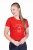 Bluzka jeździecka HKM Equine Sports w kolorze czerwonym