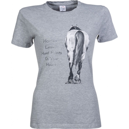 HKM Bluzka HORSES LEAVES HOOFPRINTS