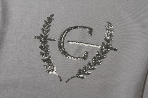 Bluza jeździecka z błyszczącą aplikacją Covalliero w kolorze graphite