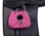 Pokrowce na strzemiona QHP w kolorze pink zamontowane na strzmionach przy siodle