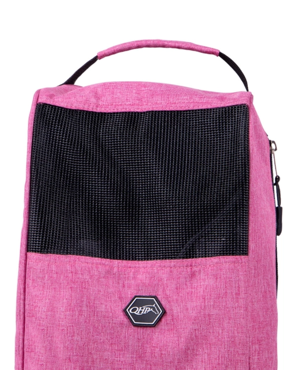 Torba na oficerki QHP w kolorze pink