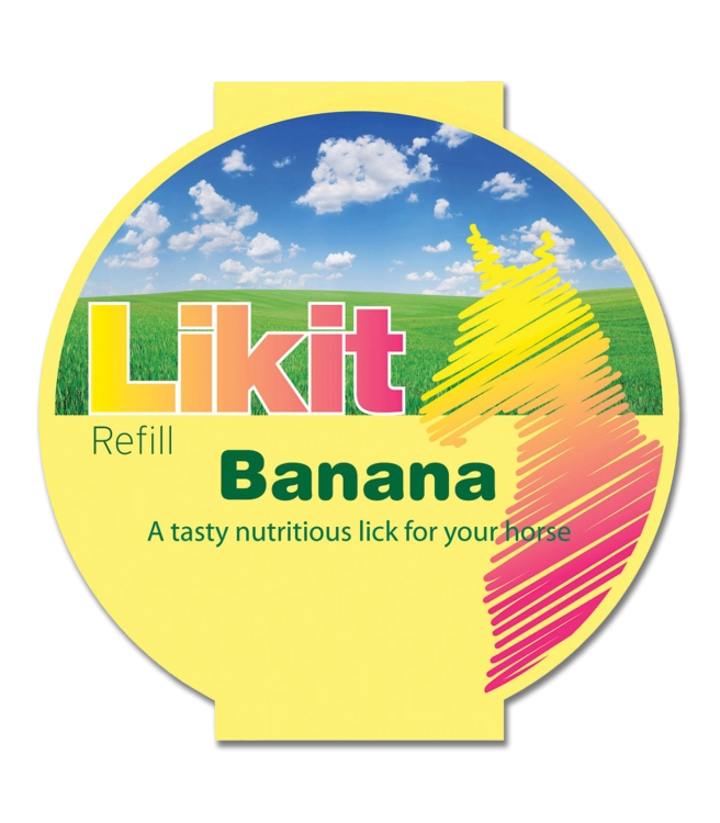 Lizawka dla konia Likit o smaku bananowym wkład 650g