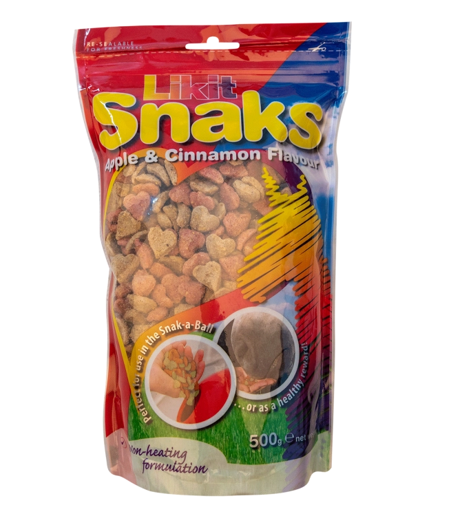 Cukierki dla konia Likit o smaku jabłka z cynamonem 500g