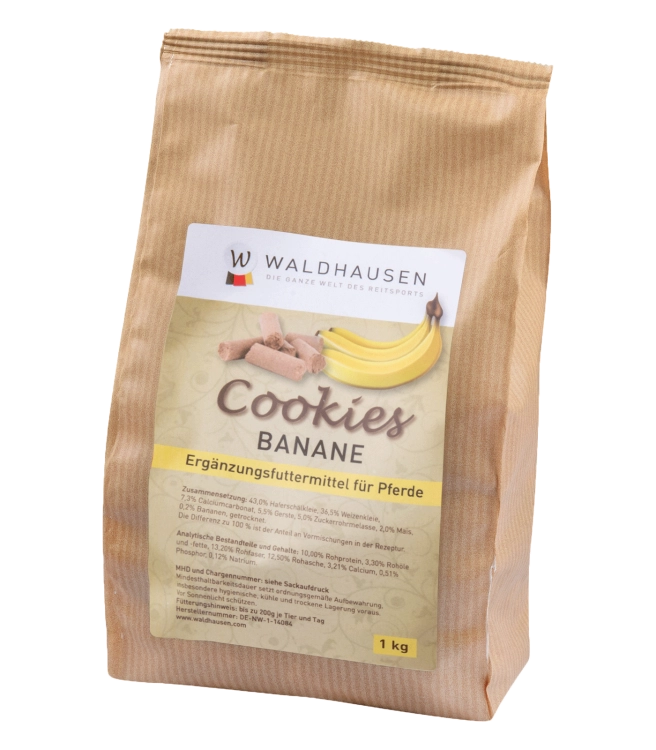 Smaczki dla konia o smaku bananowym 1kg Waldhausen