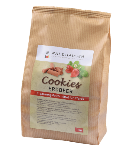 Smaczki dla konia o smaku truskawkowym 1kg Waldhausen