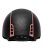 Kask jeździecki Swing Shine w kolorze czarnym/rosegold widoczny z tyłu