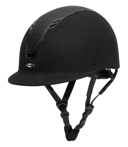 SWING Kask SHINE Black / Aksamit