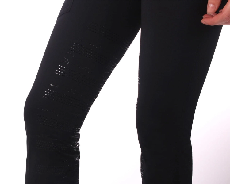 Breginsy z lejem silikonowym QHP Eden w kolorze black