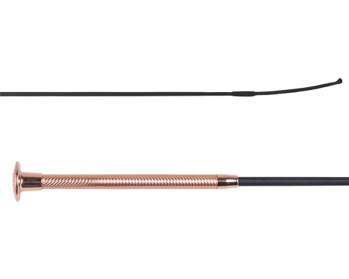 Bacik ujeżdżeniowy QHP Spiral w kolorze rose gold